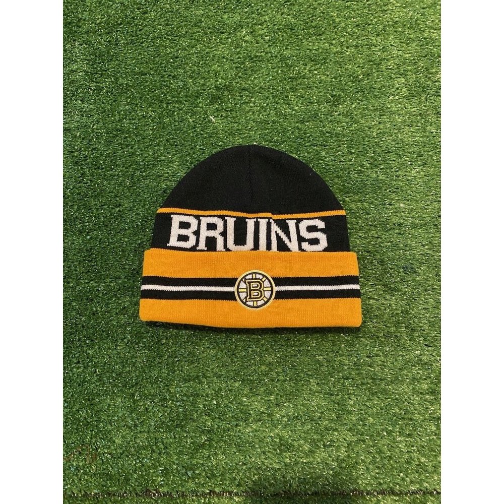 Boston Bruins stocking hat cap beanie winter hat retro Y2k new mens adult